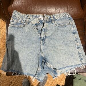 Forever 21 Light Blue Jean Shorts